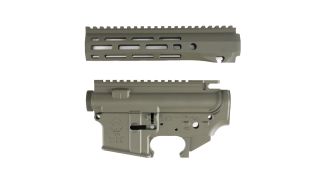 OD Green Cerakote Standard Upper and Lower with 9” Logic