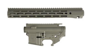 OD Green Cerakote Standard Upper and Lower with 15” Logic 